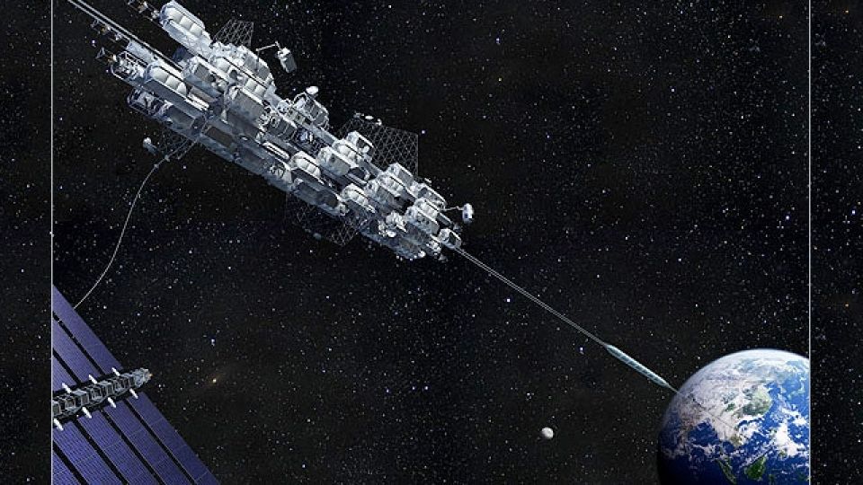 هل يربط مصعد فضائي الأرض بالمدار؟