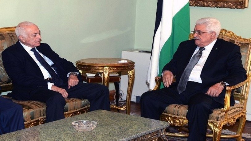 عباس يبحث مع العربي وشكري التوجه الفلسطيني إلى مجلس الأمن