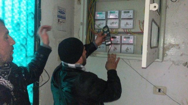 حلب..  نهب الأمبيرات قانوني أم ماذا؟!