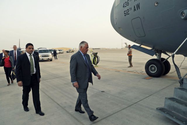 تيلرسون يبدأ جولته في المنطقة