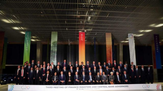 مجموعة العشرين تحدد الأخطار على النمو العالمي