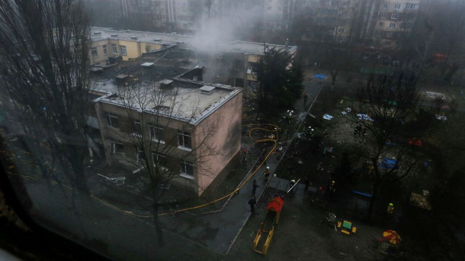مروحية وزير الداخلية الأوكراني تحطمت مسببة مقتله و3 أطفال