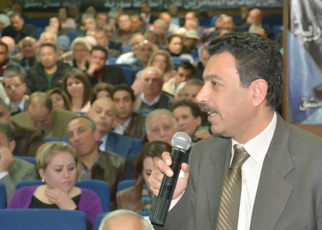 نقابات دمشق أنهت مؤتمرها الختامي