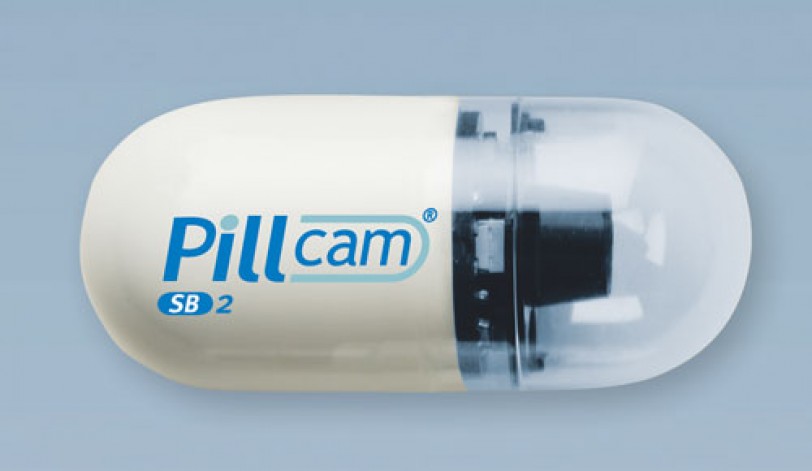 كاميرا بحجم حبة الدواء للاستخدام الطبي