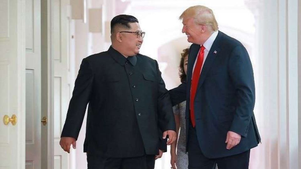 ترامب يتطلع لمقابلة كيم قريباً