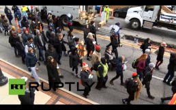 حالة الطوارئ في فيرغسن الأمريكية خشية شغب عرقي