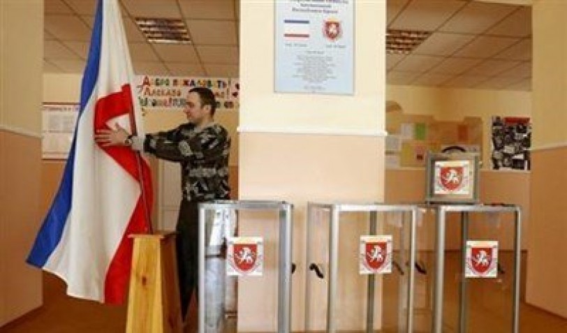رئيس وزراء شبه جزيرة القرم: نسبة المشاركة بالاستفتاء اقتربت من 50%