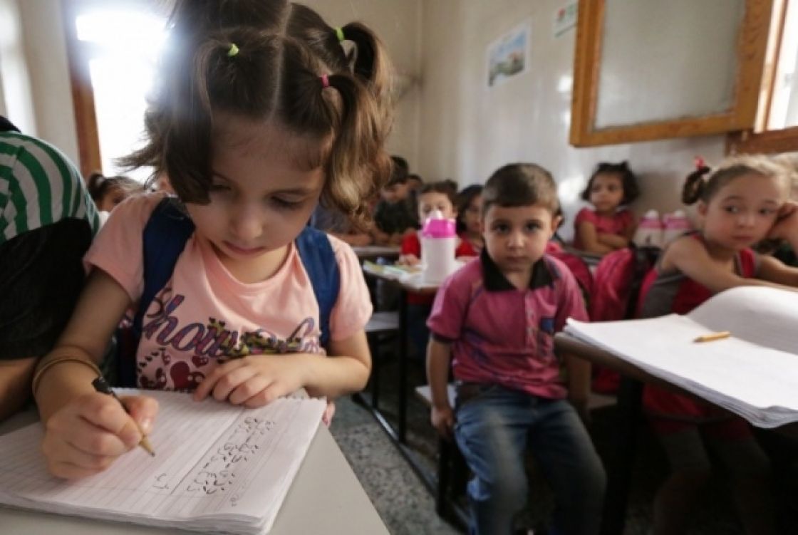 إقلاع العملية التعليمية في حلب هومطلب مشروع