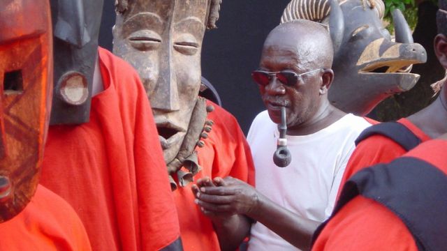 صيّاد سمك بوزن القارة السمراء