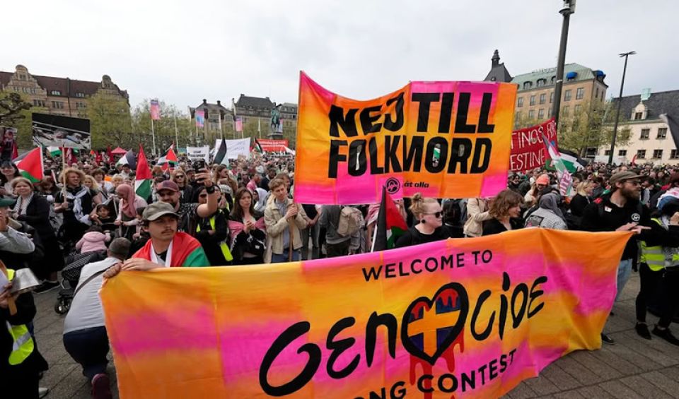 مقاطعة أوروبية جديدة «لا غناء مع مرتكبي الإبادة»