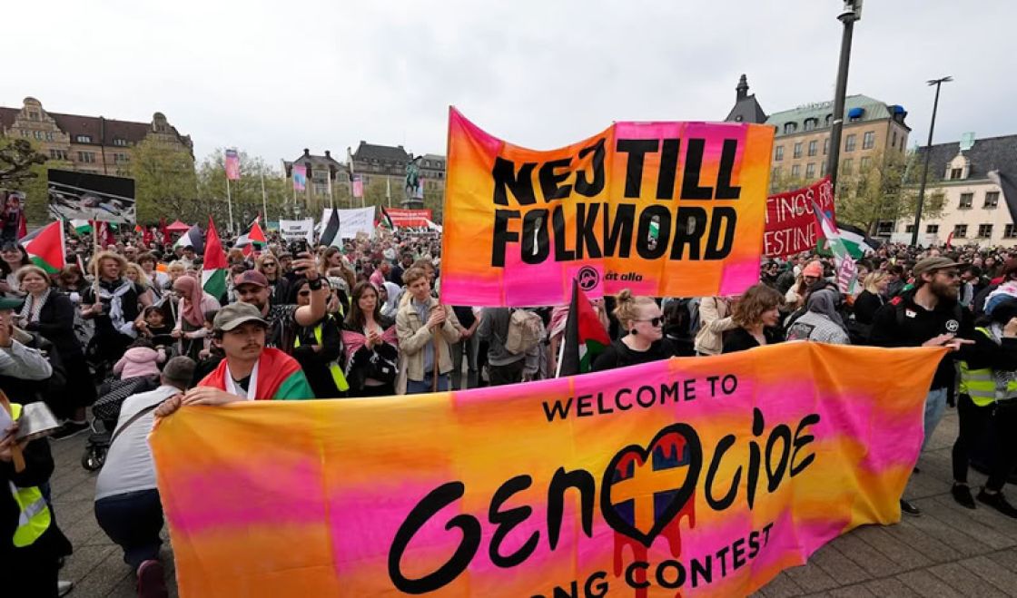 مقاطعة أوروبية جديدة «لا غناء مع مرتكبي الإبادة»