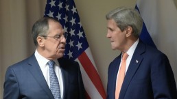 لافروف وكيري يتفقان على ضرورة التوصل إلى وقف لإطلاق النار وإيصال المساعدات للمناطق المحاصرة في سوريا