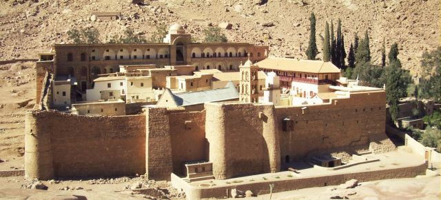 افتتاح مكتبة دير سانت كاترين في مصر بعد تجديدها