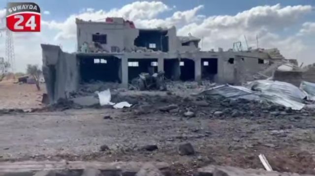 السويداء: 4 شهداء بعدوان &quot;إسرائيلي&quot; بطائرة مسيرة