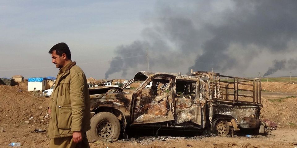 عمال العراق: «داعش» أمامنا ومنظومة أمريكا خلفنا