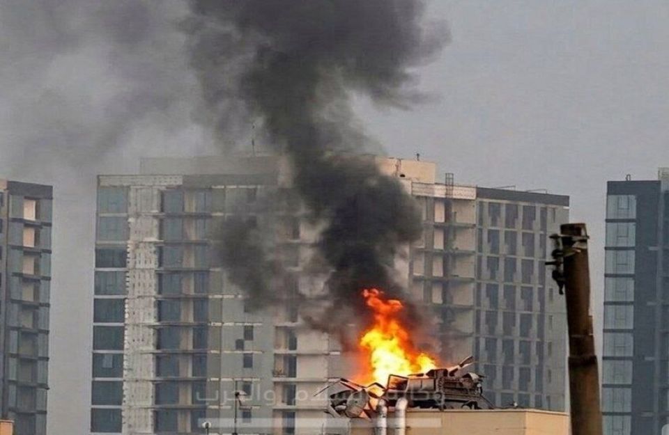 بغداد: استهداف السفارة الأمريكية وإصابة طابق استخباراتي فضائي ومهبط طائرات