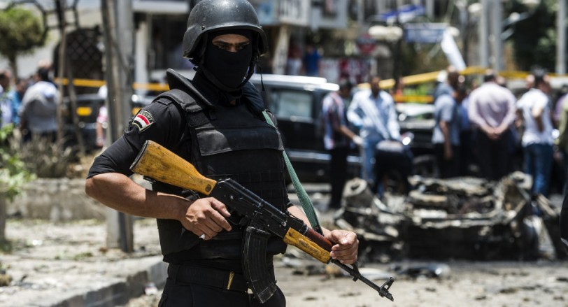 تفجير سيارة المستشارة السياسية في السفارة الليبية بالقاهرة