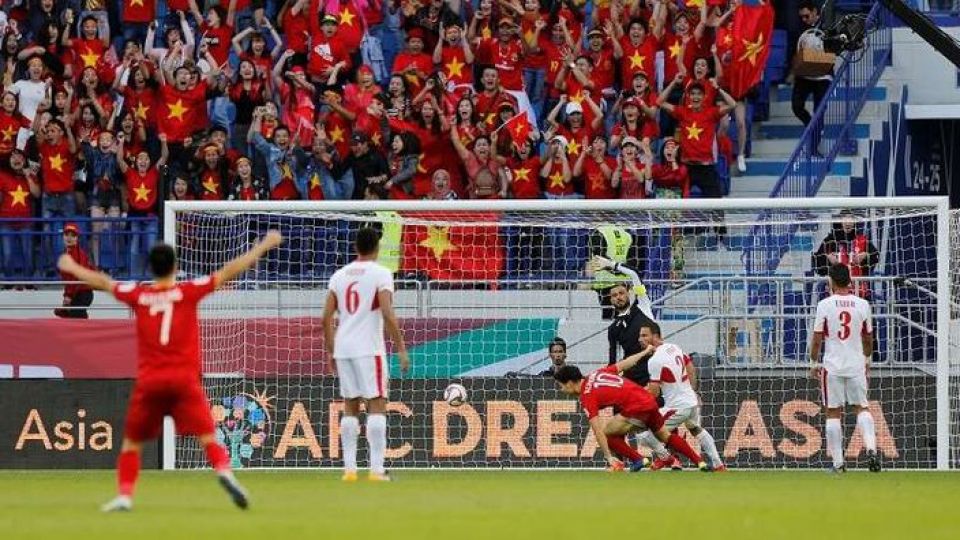 الأردن يودع كأس آسيا بعد خسارته أمام فيتنام بركلات الترجيح