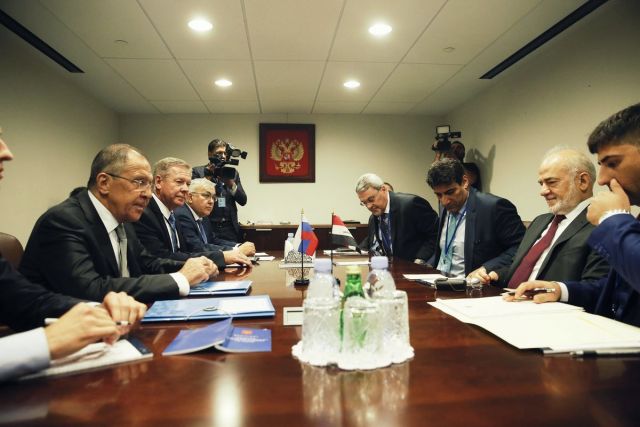 ثمن وزير الخارجية العراقي الدعم الروسي، الذي قدمته موسكو لبلاده في محاربة الإرهاب