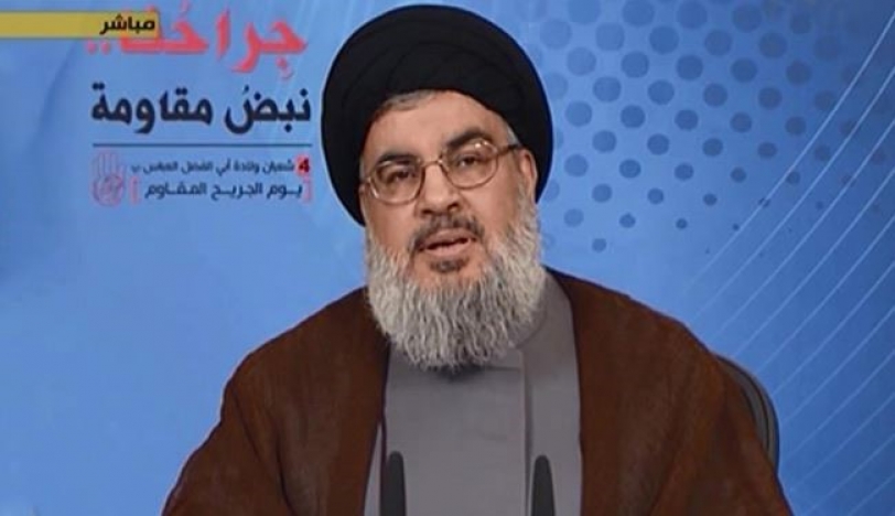 نصر الله: سنستمر بمواجهة المشروع الذى يستهدف المنطقة