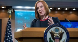 المتحدثة باسم وزارة الخارجية الأمريكية (جين بساكي)