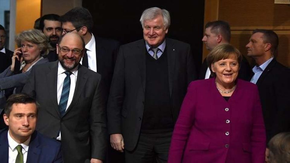 اتفاق مبدئي حول تشكيل حكومة جديدة في ألمانيا