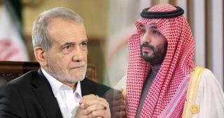 ابن سلمان لبزشكيان: اعتداءات &laquo;إسرائيل&raquo; عطلت الحوار والدبلوماسية، وشعوبنا موحدة بدعمها لإيران
