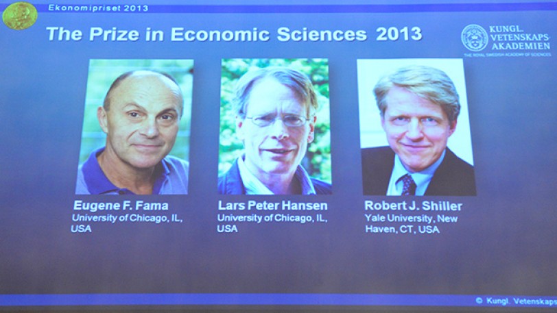 منح جائزة نوبل للاقتصاد لـ فاما وهانس وشيلر