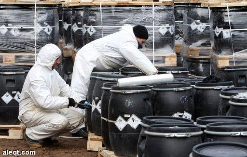 ألمانيا تشارك في تدمير المخزون الكيميائي السوري بفرقاطة و300 جندي
