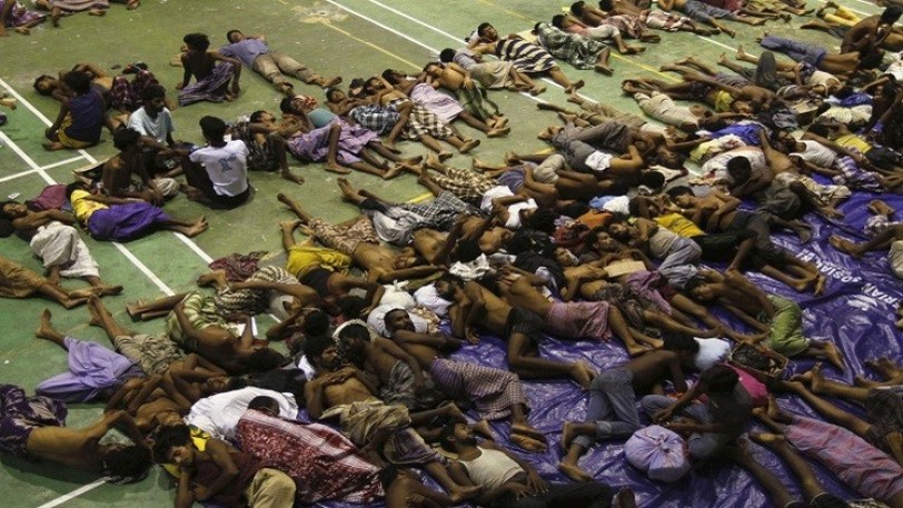 إنقاذ أكثر من 1000 مهاجر غير شرعي قبالة سواحل إندونيسيا