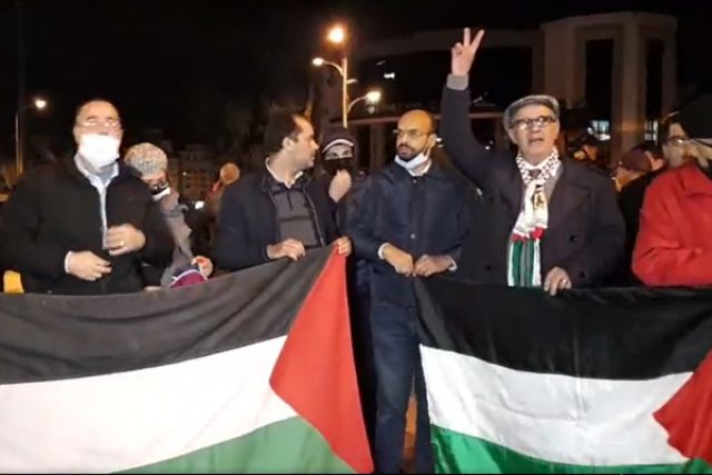 إصابات واعتقالات في طنجة خلال قمع السلطات المغربية لاحتجاجات ضد التطبيع
