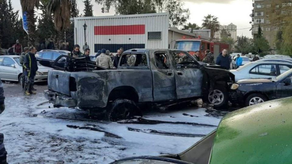 دمشق: انفجار عبوة ناسفة بسيارة