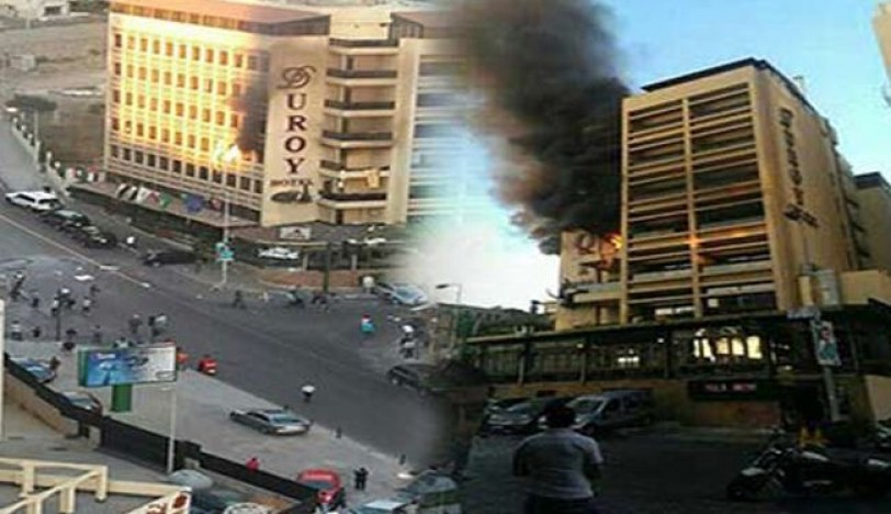لبنان: انتحاري يفجر نفسه في فندق ببيروت الغربية