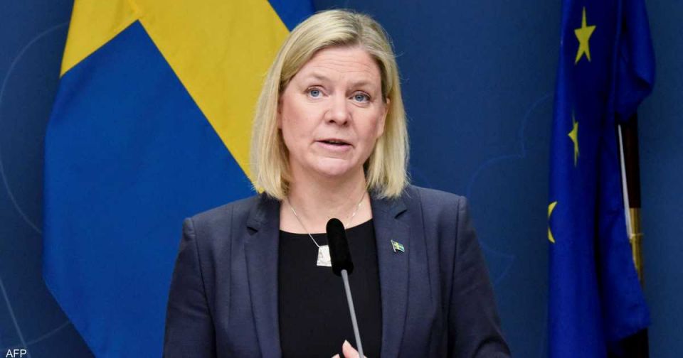 حكومة السويد: ندعم ونرحّب بإدراج &quot;العمال الكردستاني&quot; على قائمة &quot;الإرهاب&quot;