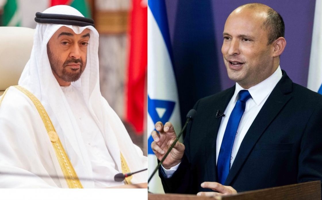 محمد بن زايد يدعو رئيس وزراء الاحتلال إلى زيارة الإمارات