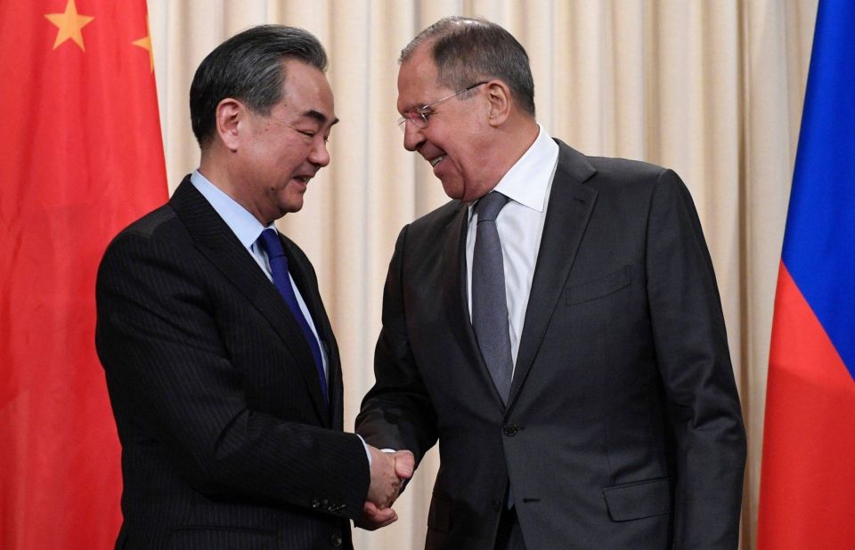 لافروف: علاقة روسيا والصين أعلى من تحالف عسكري وبلا قيود أو حدود