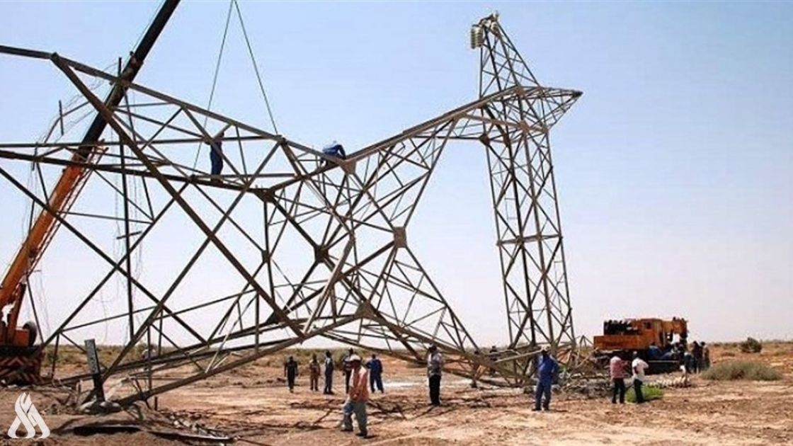 كهرباء: تفجير عدد من أبراج النقل بمحافظة صلاح الدين بالعراق