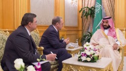 من لقاء بوغدانوف مع محمد بن سلمان في السعودية