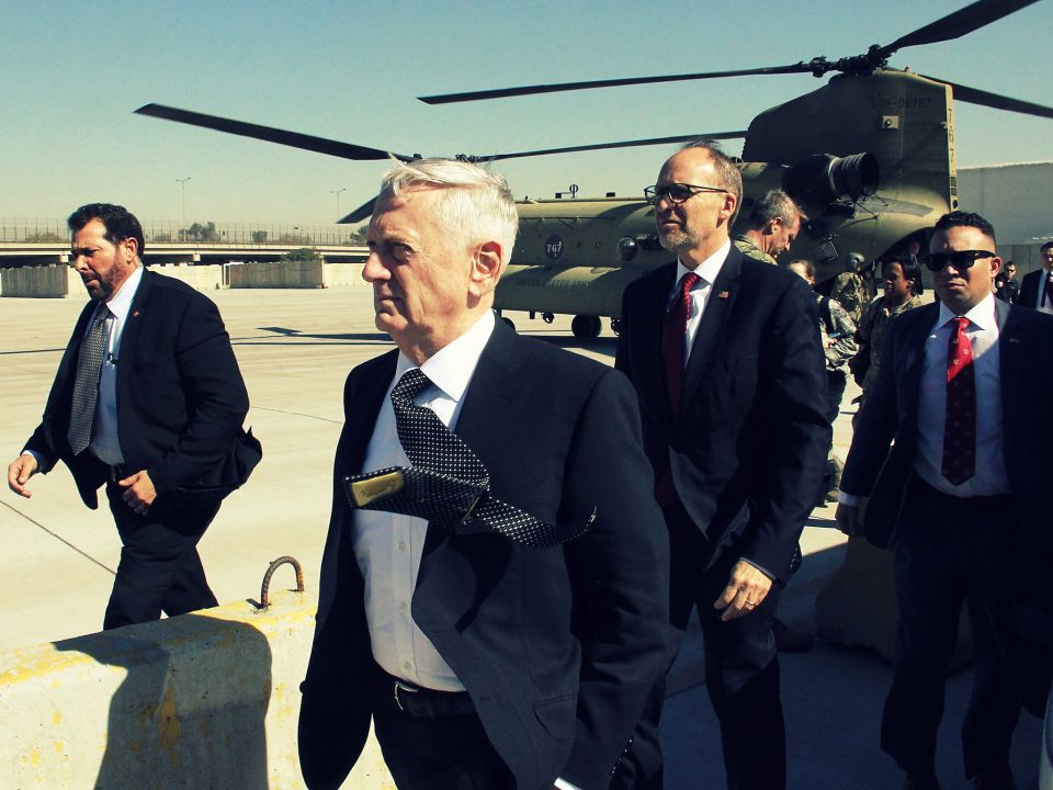 يلتقي ماتيس خلال الزيارة رئيس الوزراء الهندي، ناريندرا مودي، &laquo;لبحث سبل تعزيز العلاقات العسكرية بين الدولتين&raquo;