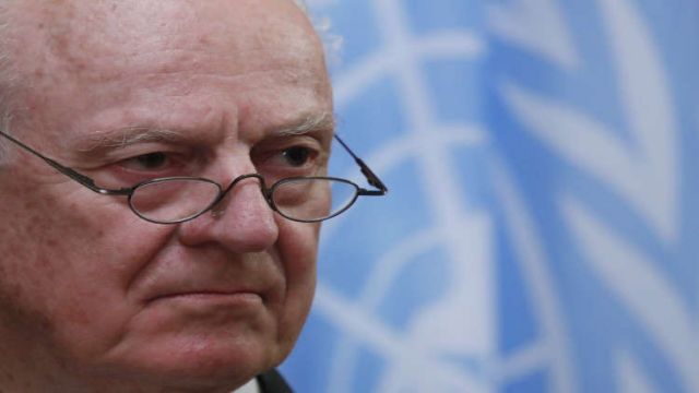 دي مستورا: ما وقع في الأسابيع الماضية لن يؤثر على العملية السياسية في سورية