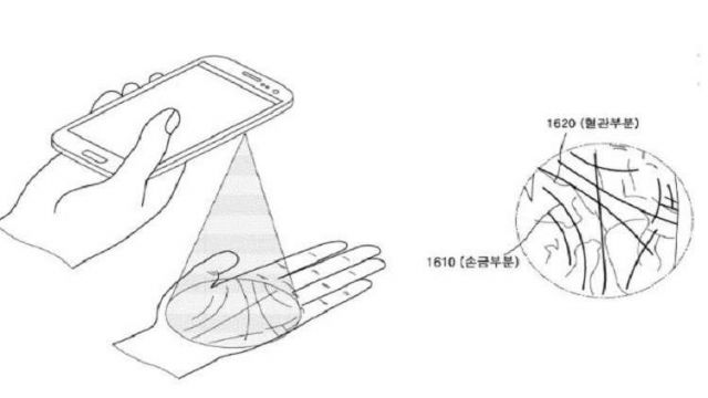 سامسونغ تقرأ الكف..!
