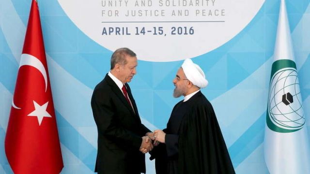 أردوغان وروحاني يتفقان على ضرورة تطبيق وقف إطلاق النار في الغوطة