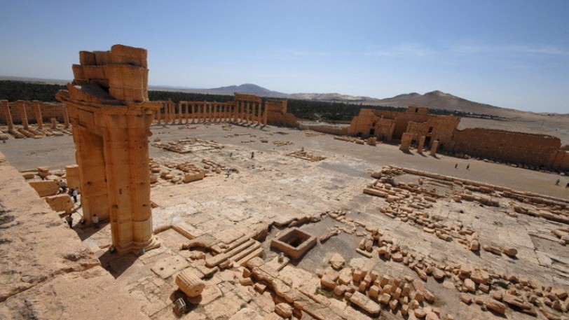 داعش يدمر جزءا من معبد «بل» التاريخي في تدمر