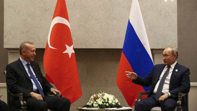 انطلاق قمة بوتين- أردوغان في موسكو اليوم