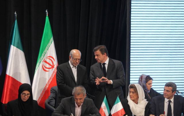إيطاليا تدعم وجودها في السوق الإيراني