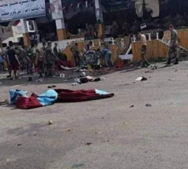 سورية: شهداء بعدوان على حفل تخريج ضباط الكلية الحربية بحمص