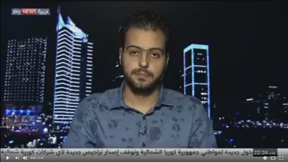 لقاء مهند دليقان على قناة سكاي نيوز عربية 12/10/2017
