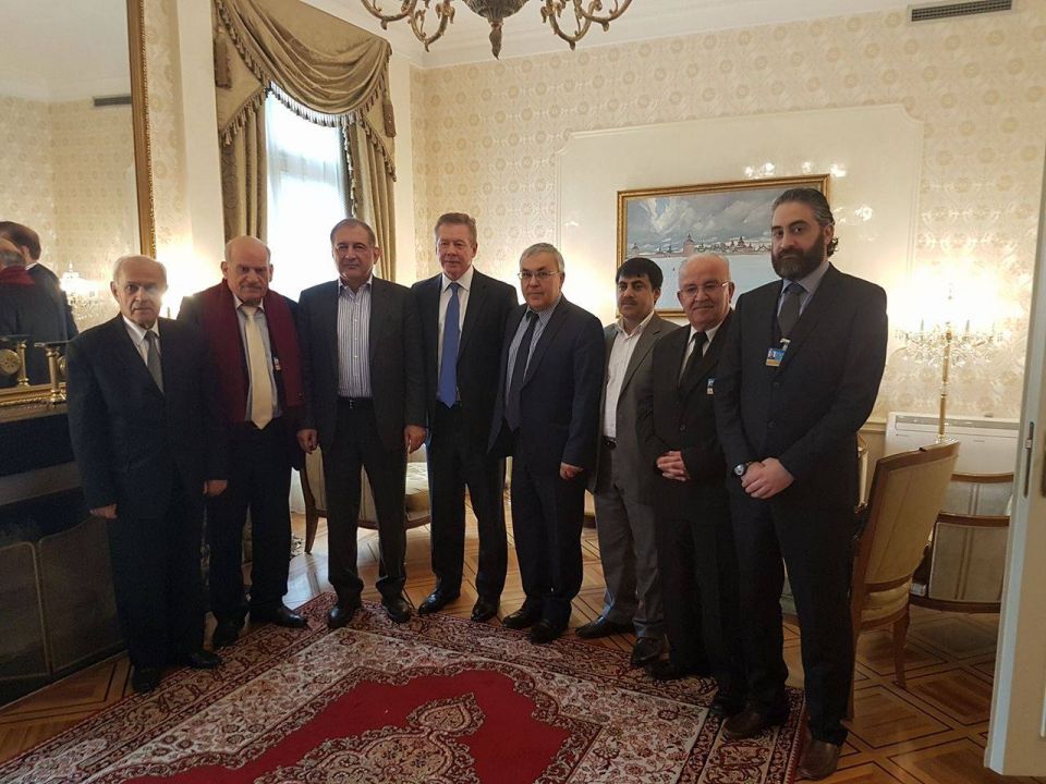 لقاءات ماراثونية لمنصة موسكو في جنيف