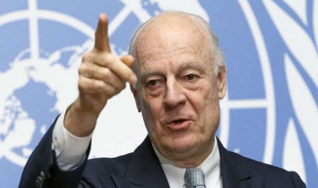 وفد &laquo;موسكو-القاهرة-استانا&raquo; يبحث مع دي ميستورا &laquo;المرحلة الانتقالية&raquo;