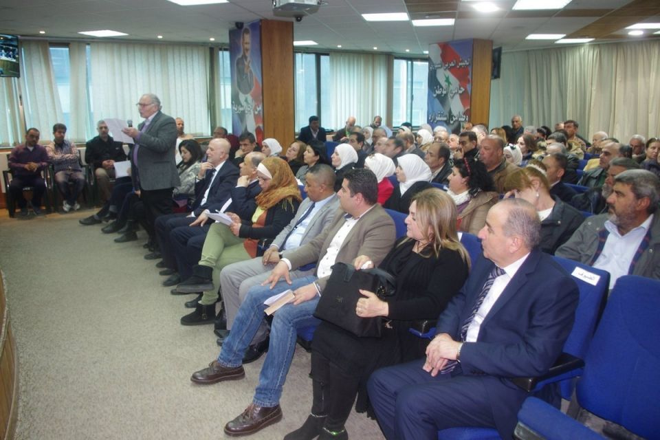 المؤتمرات السنوية لنقابات اتحاد عمال دمشق